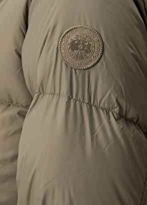 Canada Goose Rhoda Gri Kapüşonlu Puff Mont - 6