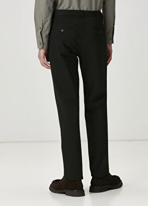 Beymen Club Siyah Beli Kordonlu Örme Chino Pantolon - 3