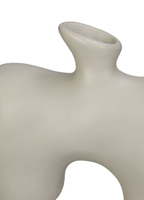 Kersten Irregular Krem Vazo - 5