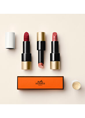 Hermès Rouge Hermès Silky Lipstick Shine 75 Rouge Amazone - 7