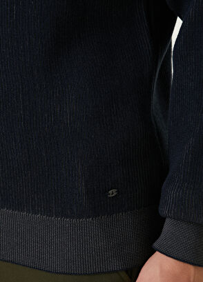 Beymen Club Navy Blue Wool Sweater - 7