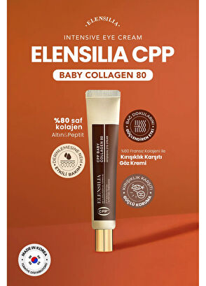 Elensilia Cpp Baby Collagen Fransız Kolajenli Ince Çizgi Görünümüne Destek Göz Kremi 30 gr - 3