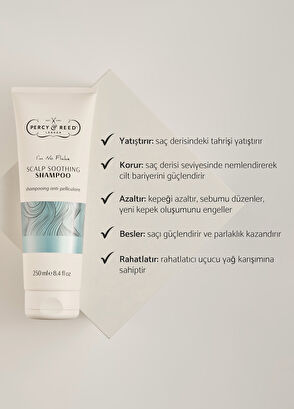 Percy & Reed I'm No Flake Saç Derisi Yatıştırıcı Kepek Karşıtı Şampuan 250 ml - 4