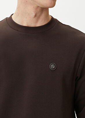 Boss Sharpe Dark Brown Sweatshirt - 5