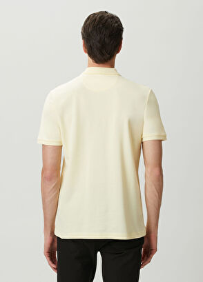 Beymen Club Light Yellow Polo Buttoned T-Shirt - 4