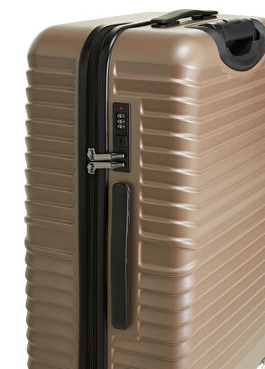 Beymen Club Bronze Medium Suitcase - 6