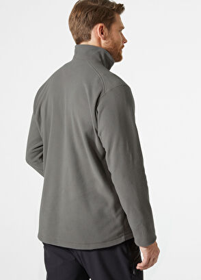 Helly Hansen Light Halfzip Grey Men's Fleece Sweatshirt - 4