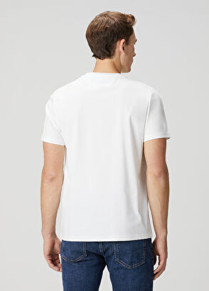 Beymen Club Kırık Beyaz Basic T-shirt - 5