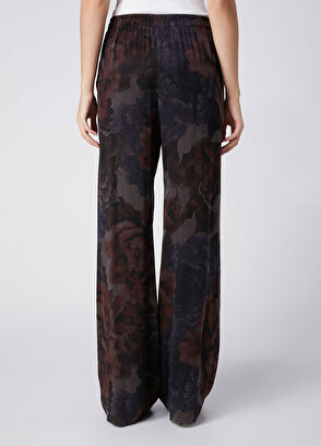 Beymen Club Plum Jacquard Trousers - 4