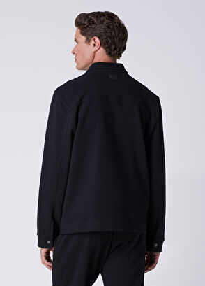 Beymen Club Siyah Diyagonal Dokulu Sweatshirt - 6