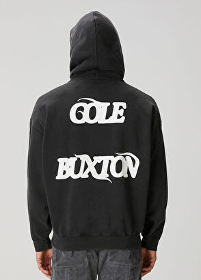 Cole Buxton Balearic Navy Blue Hooded Sweatshirt - 4