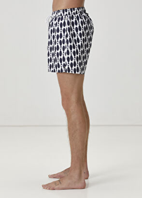 Beymen Club Lacivert Balık Desenli Mayo - 3