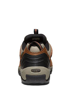 Keen Headout Bison Fossil Orange Waterproof Men's Hiking Shoes - 5