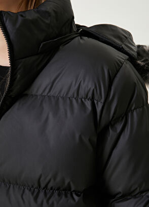 Beymen Club Black Hooded Puff Coat - 5