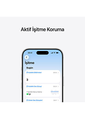 Apple AirPods Pro 3 Kulak İçi Bluetooth Kulaklık MFHP4TU/A - 5