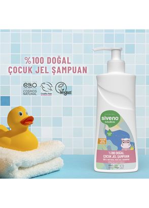 Siveno Hair and Body Anti-Host Newborn Baby Child Gel Shampoo 325 ml - 3