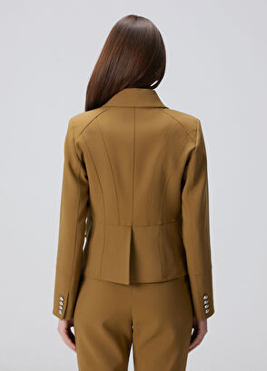 Beymen Collection Fitted Haki Ceket - 6