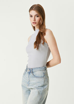 Beymen Club Gri Dik Yaka Atlet - 4