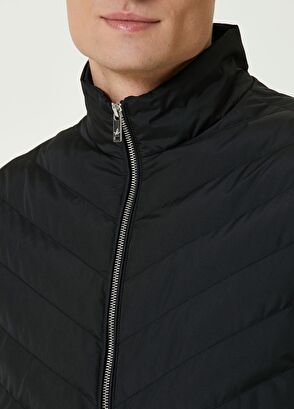 Beymen Club Essential Black Puff Vest - 5