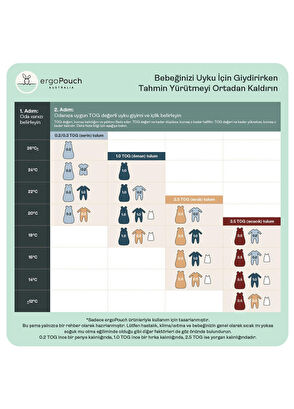 Ergopouch Australia 2.0 TOG Organik Pamuklu Kalın Çocuk Pijama Takımı - 6