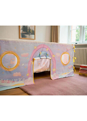 Kids & Tales Dreamy Castle Tablecloth Playhouse - 6
