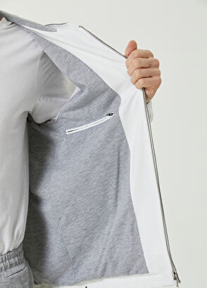 Beymen Club Beyaz Kapüşonlu Mont - 7