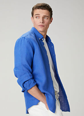 Beymen Club Beyaz Relax Fit Baskı ve Nakışlı T-shirt - 6