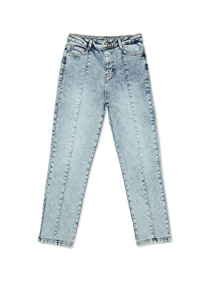 Beymen Club Mavi Straight Leg Jean Pantolon - 6