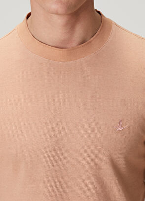 Beymen Club Ten Relax Fit Cotton Linen T-Shirt - 7