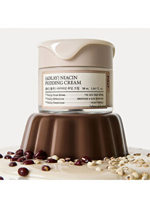 Fully Fully Adlay Niacin Pudding Cream Dolgunlaştırıcı ve Aydınlatıcı Yüz Kremi 90 ml - 4