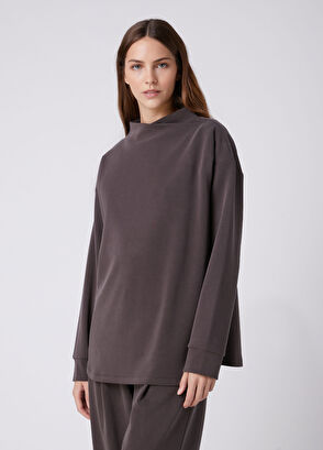 Beymen Club Brown Modal Sweatshirt - 5