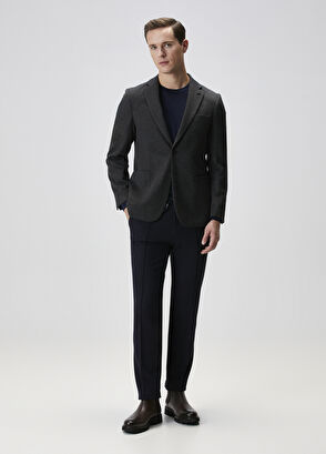 Beymen Club Premium Anthracite Cashmere Jacket - 3