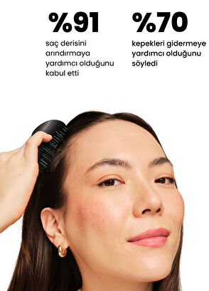 Tangle Teezer Scalp Brush Pretty Pink Saç Derisi Masaj Fırçası - 6