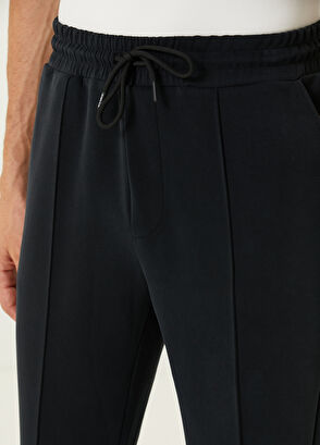 Beymen Club Black Ribbed Sweatpants - 4