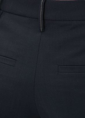 Brunello Cucinelli Dark Blue Wool Pants - 5
