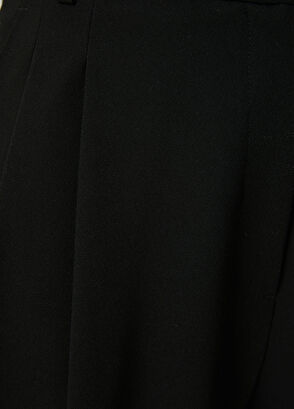 Beymen Club Black crepe palazzo pants - 6