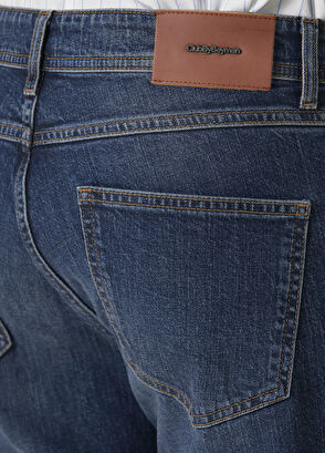 Beymen Club Mavi Yıkamalı Slim Fit Jean Pantolon - 6