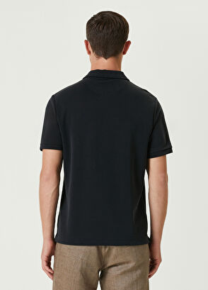 Beymen Club Comfort Fit Siyah Polo Yaka T-shirt - 5