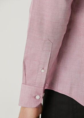 Beymen Club Comfort Fit Beyaz Bordo Gömlek - 6