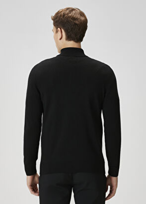 Beymen Club Black Cashmere Blend Wool Sweater - 5