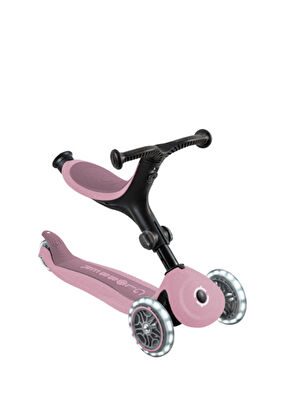 Globber Go Up Active Ecologic Berry 3 Wheel Illuminated 15 Months - 9 Years Kids Scooter - 6