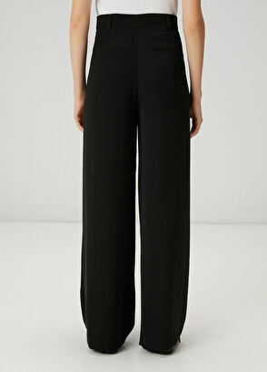 Beymen Club Black Double Pleated Palazzo Trousers - 4