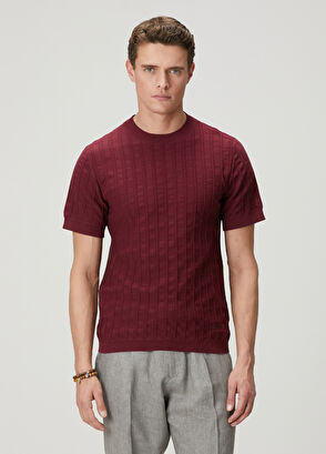 Beymen Club Cherry Chain Knitted Textured Sweater - 4