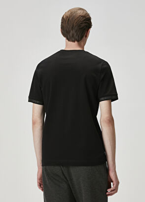 Beymen Club Siyah Logo Baskılı T-shirt - 5