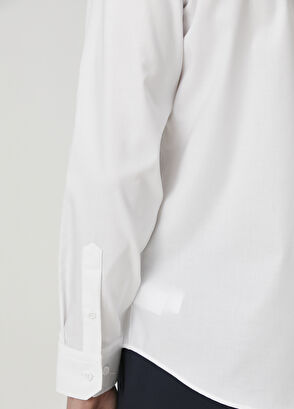 Beymen Club Comfort Fit Beyaz Non-Iron Gömlek - 8