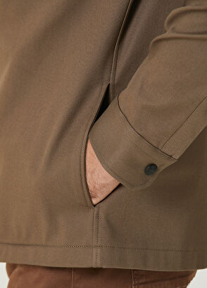 Beymen Club Deve Tüyü Diyagonal Dokulu Dış Gömlek - 7