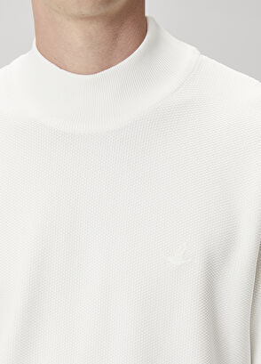 Beymen Club White Half Turtleneck Sweater - 6