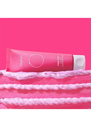 Beplain Pink Salt AHA BHA Arındırıcı Yüz Temizleme Köpüğü 120 ml - 5