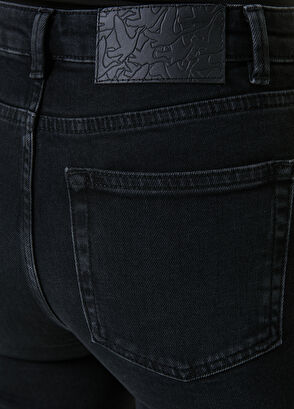 Beymen Club Black Slit Hem Jeans - 4