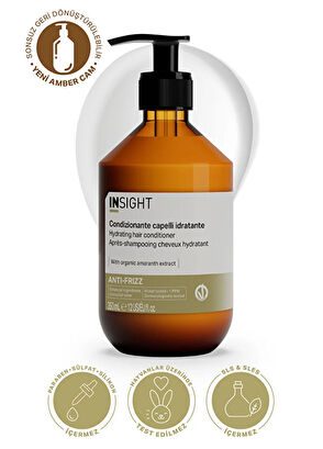 Insight Anti-Frizz Hydrating Nemlendirici Saç Kremi 350 ml - 5